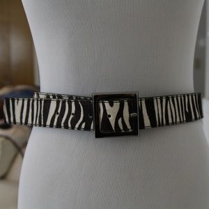 Animal Print Belt